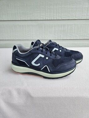 Joya Waikiki Trainer Sneaker Women SZ 9 Dark Blue Deep Sea Low Top Athletic